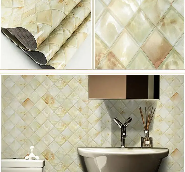 Marble stickers bathroom wall stickers wallpaper self - adhesive waterproof kitchen anti - oil stickers-162
Marble stickers bathroom wall stickers wallpaper self - adhesive waterproof kitchen anti - oil stickers-162