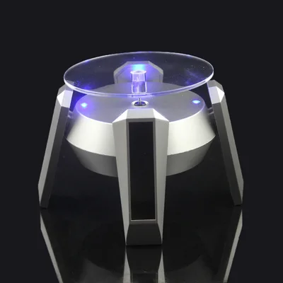 4PCS Solar Powered UFO Jewelry Display Stand 360 Rotating Display Stand able Plate With LED Light For Phone Bracelet Watch
4PCS Solar Powered UFO Jewelry Display Stand 360 Rotating Display Stand able Plate With LED Light For Phone Bracelet Watch