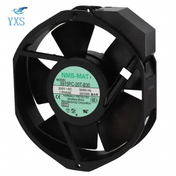5915PC-20T-B30 17CM 17238 172*150*38MM AC 220V 34W 0.236A 2700RPM 176.5CFM Cooling Fan
5915PC-20T-B30 17CM 17238 172*150*38MM AC 220V 34W 0.236A 2700RPM 176.5CFM Cooling Fan