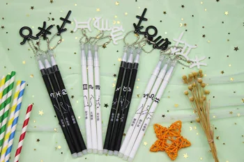 New Black and White Twelve Constellation Pendant Magic Erasable Erasable Gel Pen Creative Student Stationery Gift Pen
New Black and White Twelve Constellation Pendant Magic Erasable Erasable Gel Pen Creative Student Stationery Gift Pen