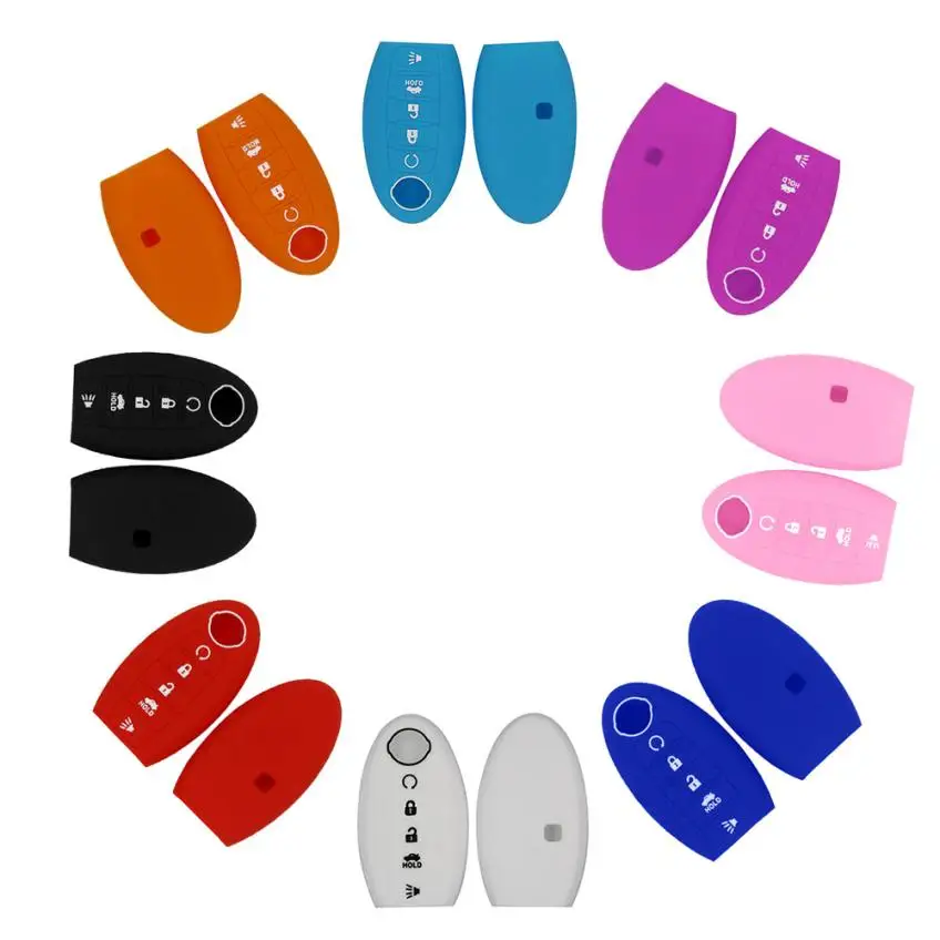 5 Buttons Silicone Remote Key Case Cover Fit For Nissan Altima Maxima Pathfinder Sep 5
5 Buttons Silicone Remote Key Case Cover Fit For Nissan Altima Maxima Pathfinder Sep 5