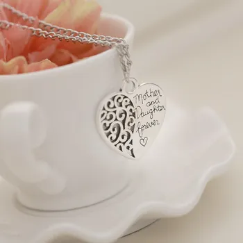 FREE shipping by FEDEX 120pcs/lot Novelty Zinc Alloy Mother And Daughter Forever Necklace Fashion Heart Shaped Pendant Chain
FREE shipping by FEDEX 120pcs/lot Novelty Zinc Alloy Mother And Daughter Forever Necklace Fashion Heart Shaped Pendant Chain