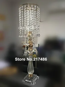 new romantic style acrylic gold crystal tall candelabras for wedding centerpiece
new romantic style acrylic gold crystal tall candelabras for wedding centerpiece