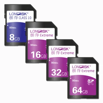 Londisk High Quality SD Card 8GB/16GB/32GB/64GB Class10 UHS-1 SDHC SDXC High Speed Flash Memory Card For Camera
Londisk High Quality SD Card 8GB/16GB/32GB/64GB Class10 UHS-1 SDHC SDXC High Speed Flash Memory Card For Camera