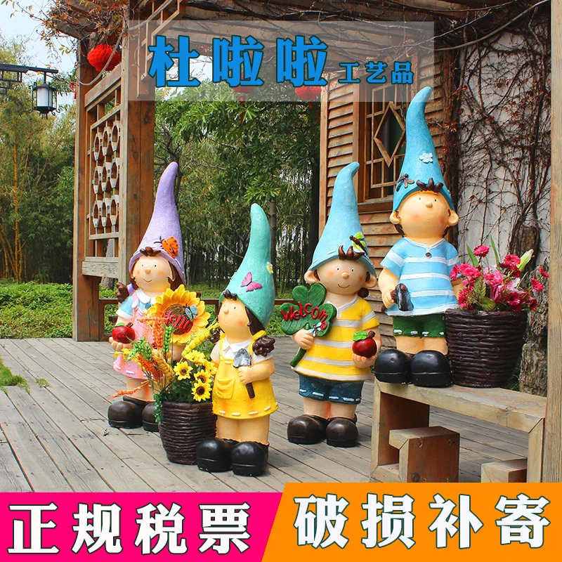 Outdoor garden figure statue Garden villa Flowers cylinder doll Decorative sketch Kindergarten resin handicraft ornament
Outdoor garden figure statue Garden villa Flowers cylinder doll Decorative sketch Kindergarten resin handicraft ornament