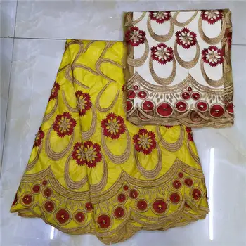 yellow african bazin brode getzner 2018 high quality lace with beads cotton bazin riche fabric for wedding 5+2yards/lot
yellow african bazin brode getzner 2018 high quality lace with beads cotton bazin riche fabric for wedding 5+2yards/lot