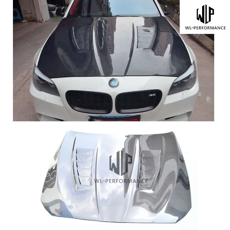 F10 F18 Carbon Fiber Front Engine Hood Bonnets engine Covers Car Body Kit For BMW 5 Series F10 F18 520i 525i 530i 535i 2011-2017
F10 F18 Carbon Fiber Front Engine Hood Bonnets engine Covers Car Body Kit For BMW 5 Series F10 F18 520i 525i 530i 535i 2011-2017