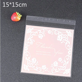 100pcs Flowers Cookie Packaging Bag Self Adhesive Plastic Wedding Gift Bags For Biscuit Cake Decorating Tools 15*15cm
100pcs Flowers Cookie Packaging Bag Self Adhesive Plastic Wedding Gift Bags For Biscuit Cake Decorating Tools 15*15cm