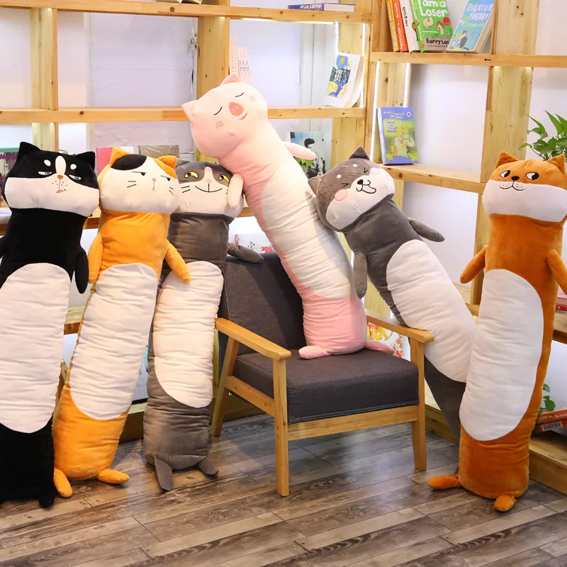 Emoji Animals Cylindrical Bolster Stuffed Round Long Body Cat Dog Pig Kids Adults Sleeping Plush Animals Pillow 90/140cm
Emoji Animals Cylindrical Bolster Stuffed Round Long Body Cat Dog Pig Kids Adults Sleeping Plush Animals Pillow 90/140cm