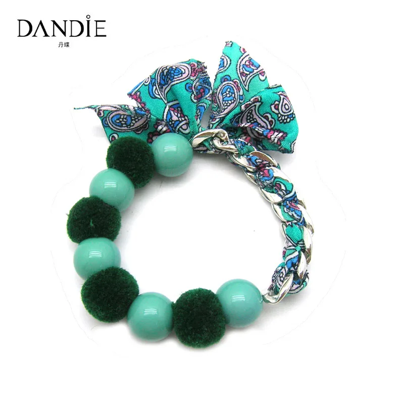 Dandie Fashion Bead Bangle, Acrylic Bead And Plush Ball Ribbon Jewelry, Daily Wear Jewelry Gift
Dandie Fashion Bead Bangle, Acrylic Bead And Plush Ball Ribbon Jewelry, Daily Wear Jewelry Gift