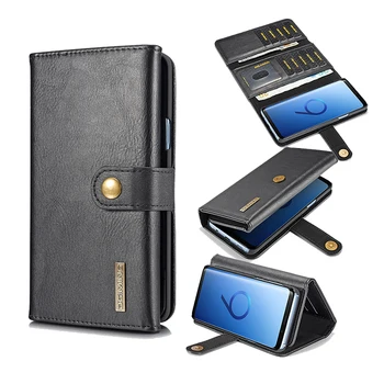 Retro Three-Fold Wallet Phone Case For Samsung Galaxy S8 S9 Plus Note 9 Flip Leather Detachable Cover For Samsung S7 Edge Note 8
Retro Three-Fold Wallet Phone Case For Samsung Galaxy S8 S9 Plus Note 9 Flip Leather Detachable Cover For Samsung S7 Edge Note 8