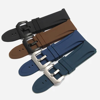 New! Waterproof and anti - sweat rubber strap accessories for DS Jiaming PAM111 silicone watch band 26 24mm
New! Waterproof and anti - sweat rubber strap accessories for DS Jiaming PAM111 silicone watch band 26 24mm