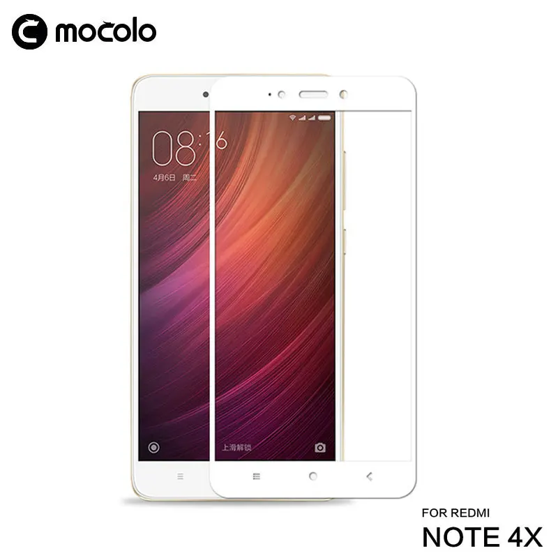 Original Mocolo Full Cover 9H 2.5D Screen Protector Tempered Glass Protective Film Protection for Xiaomi Redmi Note 4X 5.5 Inch
Original Mocolo Full Cover 9H 2.5D Screen Protector Tempered Glass Protective Film Protection for Xiaomi Redmi Note 4X 5.5 Inch