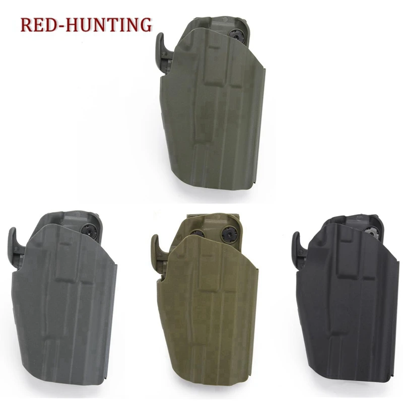 Tactical gun holster accessory waist belt gun holster for Glock 17 20 21 22 37 and others hunting shooting
Tactical gun holster accessory waist belt gun holster for Glock 17 20 21 22 37 and others hunting shooting