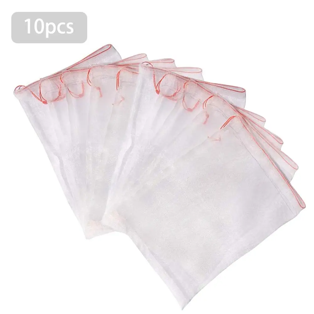 10 Pcs Nylon Grape Protection Bag Insect Prevention Net Bags Vegetable Fruit Protect Breeding Bag Prevent Fruit Tree Mosquitoes
10 Pcs Nylon Grape Protection Bag Insect Prevention Net Bags Vegetable Fruit Protect Breeding Bag Prevent Fruit Tree Mosquitoes