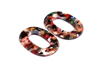 Acetate Acrylic Earring Charms - Tortoise Shell Earrings - Oval Shaped Pendant - 6pcs/lot-Code: A60 - 47x35x2.5m-AC1065-1
Acetate Acrylic Earring Charms - Tortoise Shell Earrings - Oval Shaped Pendant - 6pcs/lot-Code: A60 - 47x35x2.5m-AC1065-1