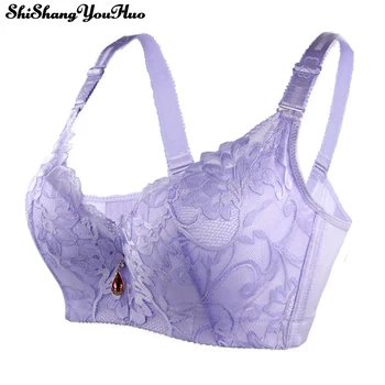 Plus Size Bra Cotton Full Cup Women Sexy Lace Push Up Bras Underwire One Piece Side Gathering Thin CUP C D E Bh Bralette Bustier
Plus Size Bra Cotton Full Cup Women Sexy Lace Push Up Bras Underwire One Piece Side Gathering Thin CUP C D E Bh Bralette Bustier