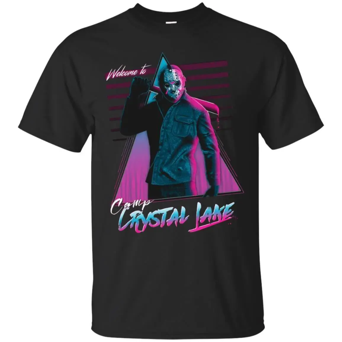 Jason Voorhees Black T-shirt Welcome To Camp Crystal Lake Horror Short Sleeve Short Sleeves New Fashion T-Shirt Men Clothing
Jason Voorhees Black T-shirt Welcome To Camp Crystal Lake Horror Short Sleeve Short Sleeves New Fashion T-Shirt Men Clothing