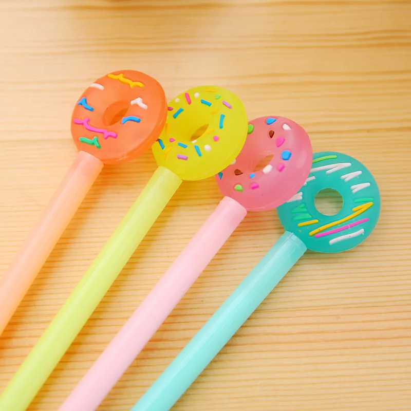 24 Pcs Stationery Korean Creative Lollipop Doughnut Candy Neutral Pen Student Office Stationery School Office Supplies Wholesale
24 Pcs Stationery Korean Creative Lollipop Doughnut Candy Neutral Pen Student Office Stationery School Office Supplies Wholesale