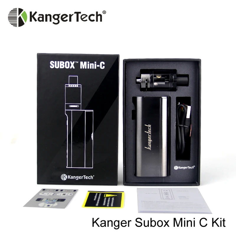 Original Kangertech Subox Mini C Starter Kit 50w 0.5ohm Kanger Protank 5 Atomizer Kbox Mini 510 Thread no 18650 battery
Original Kangertech Subox Mini C Starter Kit 50w 0.5ohm Kanger Protank 5 Atomizer Kbox Mini 510 Thread no 18650 battery