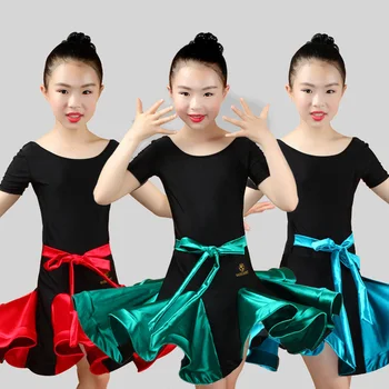 Latin Dance Dress Girls Children Summer Tango Salsa Samba Chacha Practice Performance Clothing Professional Show Wear DN2697
Latin Dance Dress Girls Children Summer Tango Salsa Samba Chacha Practice Performance Clothing Professional Show Wear DN2697