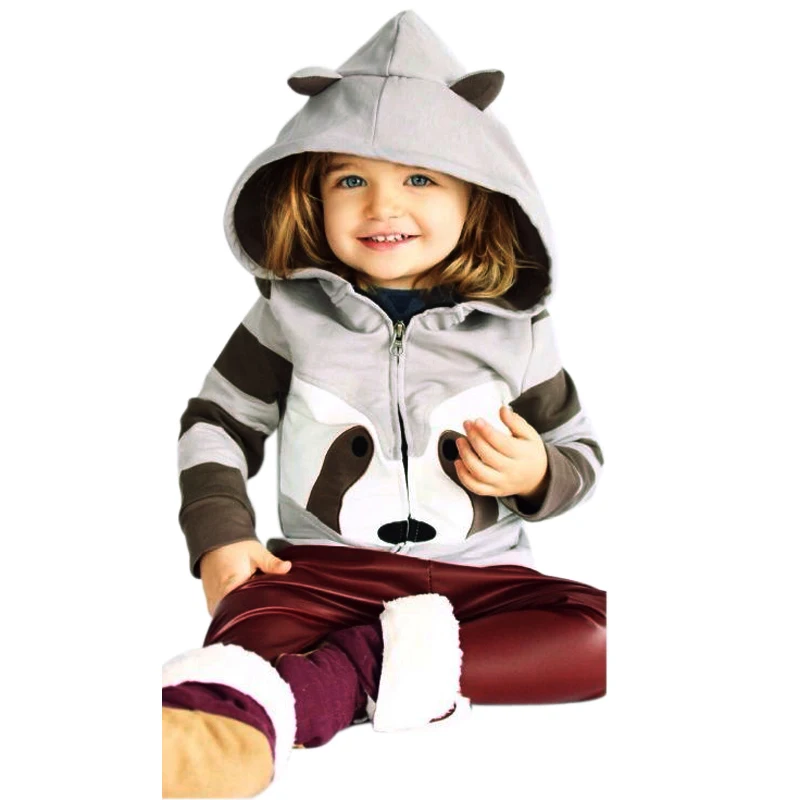 1-5Yrs Children Hooded Sweatshirt Boy Cute Raccoon Ears Animal Hoodies Unisex Kids Clothing Girls Top Coat Baby Casual Outwear
1-5Yrs Children Hooded Sweatshirt Boy Cute Raccoon Ears Animal Hoodies Unisex Kids Clothing Girls Top Coat Baby Casual Outwear