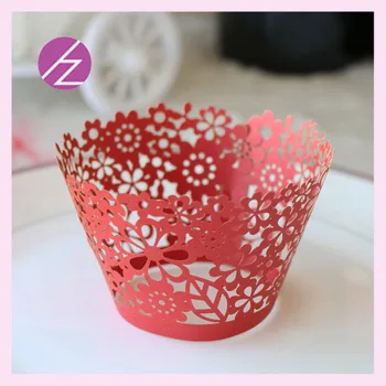50pcs/lot Exquisite Laser Cut Carved Cupcake Wrapper Chic Flower Pattern Cupcake Birthday Party Wedding Decorations
50pcs/lot Exquisite Laser Cut Carved Cupcake Wrapper Chic Flower Pattern Cupcake Birthday Party Wedding Decorations
