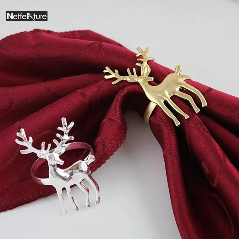 Free Shipping 6Pcs Christmas Deer Style Napkin Rings Metal Serviette Buckle Circle For Home Restaurant Festival Table Decoration
Free Shipping 6Pcs Christmas Deer Style Napkin Rings Metal Serviette Buckle Circle For Home Restaurant Festival Table Decoration