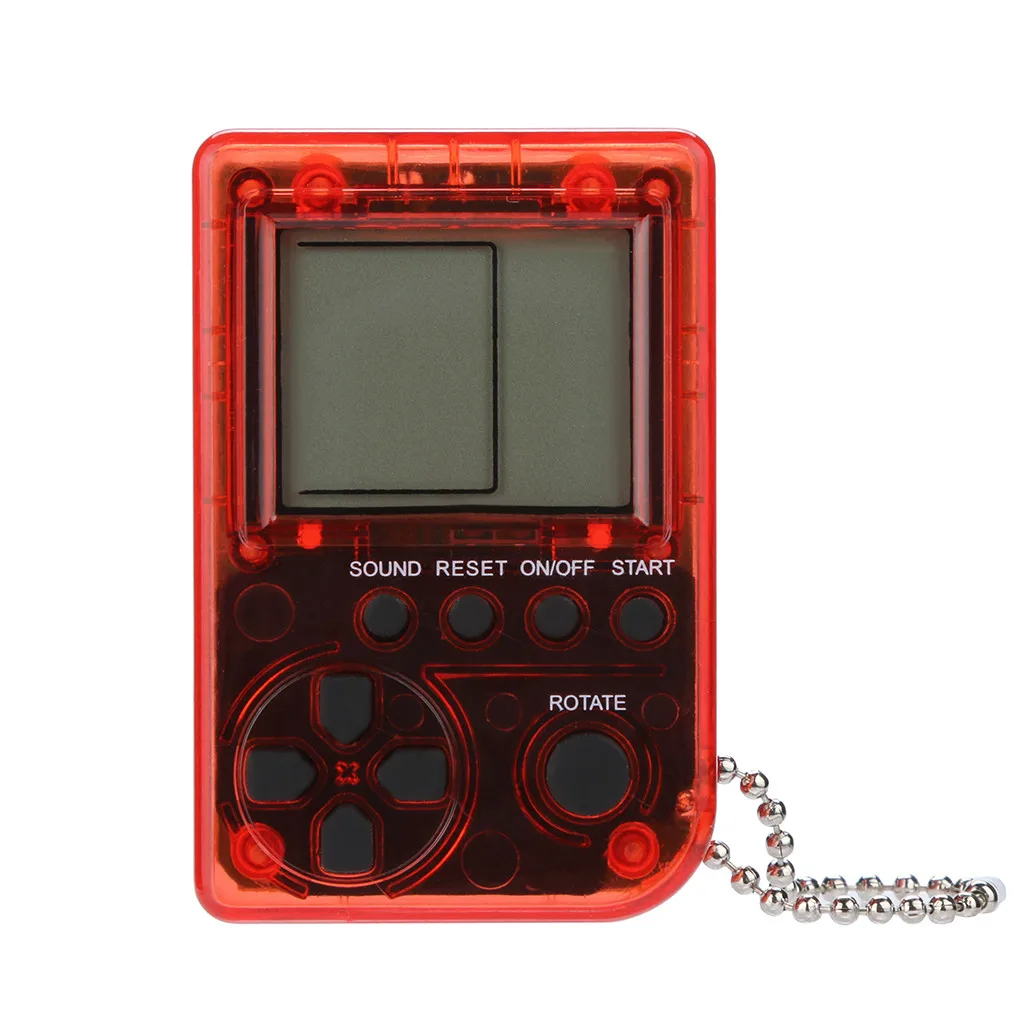 Tetris Mini Child Video Game Console Capsule Toy Built-in 26 Games Key Chain Ring Holder Kids Gift Consoles Portatil 1P L0530 #D
Tetris Mini Child Video Game Console Capsule Toy Built-in 26 Games Key Chain Ring Holder Kids Gift Consoles Portatil 1P L0530 #D