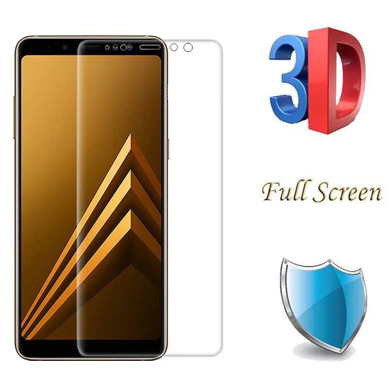 NEW 3D Curved Full Cover 9H Tempered Glass For Samsung Galaxy A8 2018 / A8 Plus 2018 Full Cover Screen Protector Film S9 S9 Plus
NEW 3D Curved Full Cover 9H Tempered Glass For Samsung Galaxy A8 2018 / A8 Plus 2018 Full Cover Screen Protector Film S9 S9 Plus