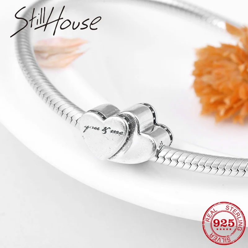 Two Hearts Connect 925 Sterling Silver Beads Fit pandora charms silver 925 original Bracelets Jewelry making Fashion 2018
Two Hearts Connect 925 Sterling Silver Beads Fit pandora charms silver 925 original Bracelets Jewelry making Fashion 2018