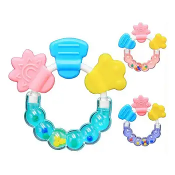 Safe Toy Baby Teether Teething Chew Toys Silicone Rattle Gum Babies Dental Care Silicone Baby Teether Molar Ring
Safe Toy Baby Teether Teething Chew Toys Silicone Rattle Gum Babies Dental Care Silicone Baby Teether Molar Ring