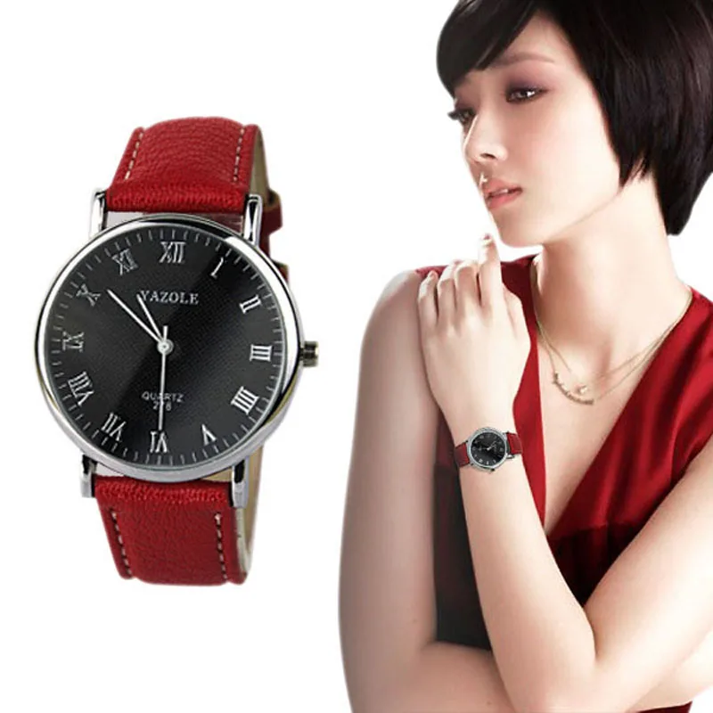Women Fashion Quartz Watch Ladies Leather Quartz Analog Watchband High Quality Casual Bracelet Wristwatch Gift for Wife 2019
Women Fashion Quartz Watch Ladies Leather Quartz Analog Watchband High Quality Casual Bracelet Wristwatch Gift for Wife 2019