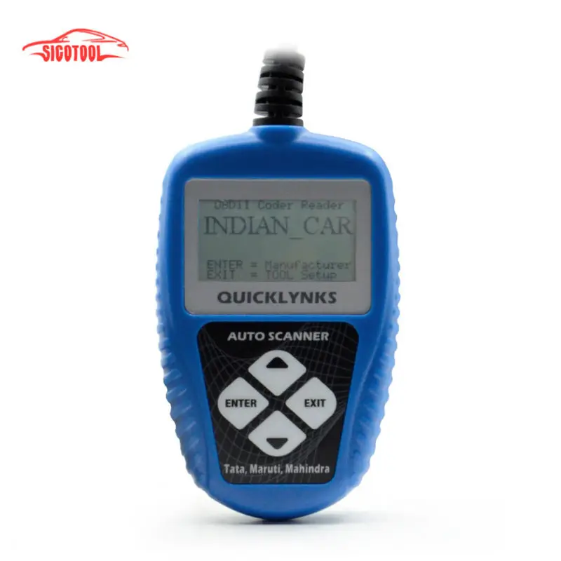 Auto Scanner For Indian Cars QUICKLYNKS T65 Obd2 For TATA, MARUTI And MAHINDRA Code Reader Indian Auto Code Reader
Auto Scanner For Indian Cars QUICKLYNKS T65 Obd2 For TATA, MARUTI And MAHINDRA Code Reader Indian Auto Code Reader
