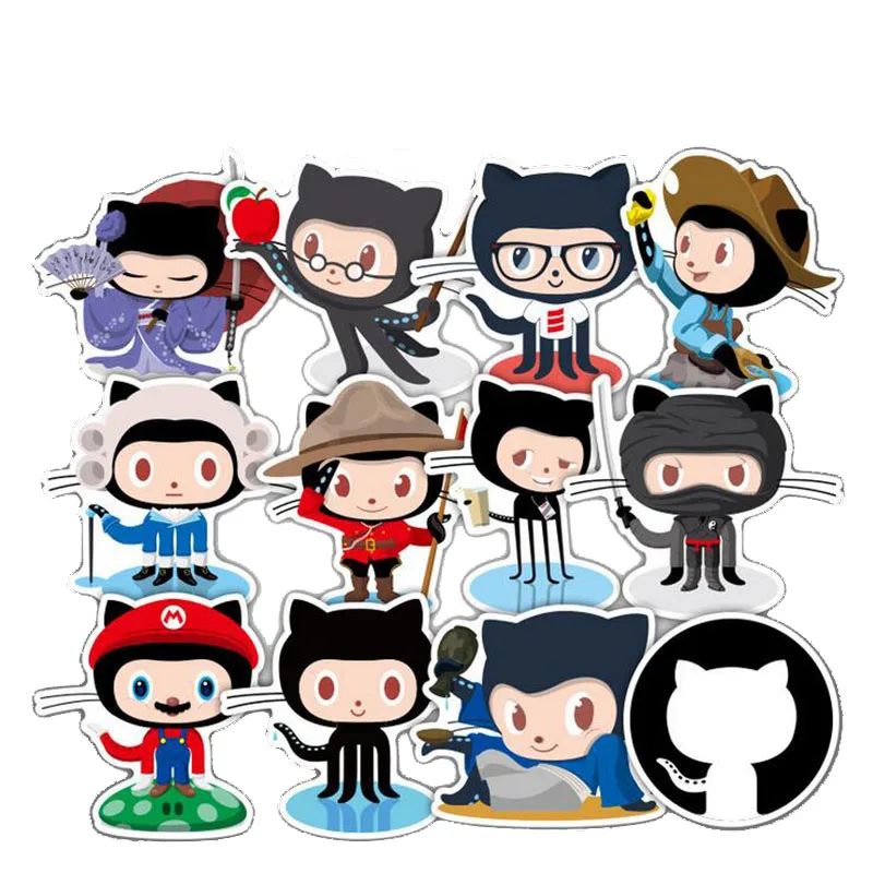 25pcs/ Bag New Octocat Octopus Cat Waterproof Decal Sticker Ruby Programmers Beliefs Trunk Car Stickers Stationery Stickers
25pcs/ Bag New Octocat Octopus Cat Waterproof Decal Sticker Ruby Programmers Beliefs Trunk Car Stickers Stationery Stickers
