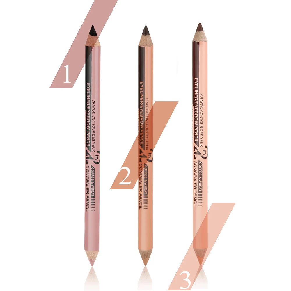 1 Pcs NEW 2 in1 Double Ended Eyeliner Stick Waterproof Long-lasting Eyeliner Eyebrow Pen+Concealer Pencil Sexy Eye Makeup Tools
1 Pcs NEW 2 in1 Double Ended Eyeliner Stick Waterproof Long-lasting Eyeliner Eyebrow Pen+Concealer Pencil Sexy Eye Makeup Tools