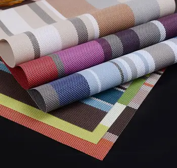 Fyjafon 4/6pieces Table Mat PVC Strips Heat Protection Table Mat Placemats Anti Skid Washable Kitchen Table Mats
Fyjafon 4/6pieces Table Mat PVC Strips Heat Protection Table Mat Placemats Anti Skid Washable Kitchen Table Mats