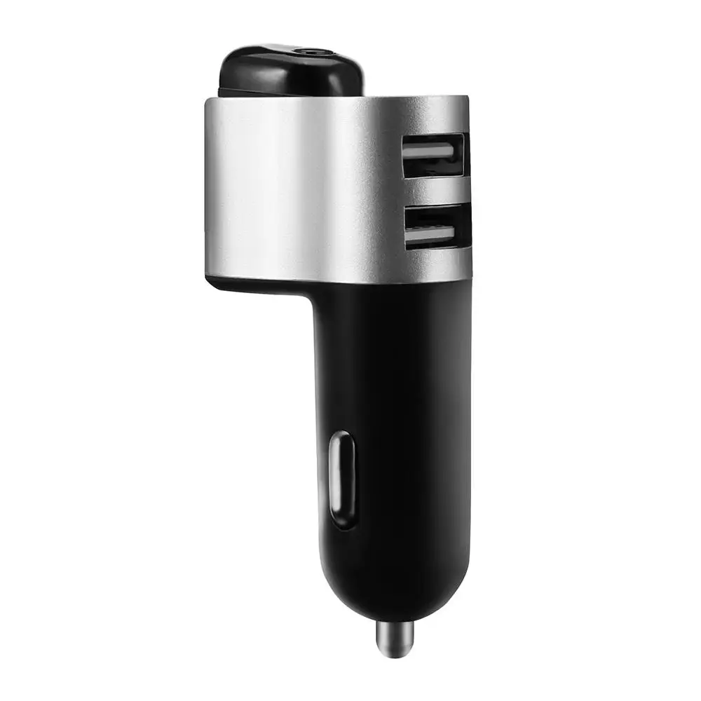 Bluetooth Car Dual USB Charger FM Transmitter Wireless Radio Adapter with Earphone HD Voice Calling fast Charging #624
Bluetooth Car Dual USB Charger FM Transmitter Wireless Radio Adapter with Earphone HD Voice Calling fast Charging #624