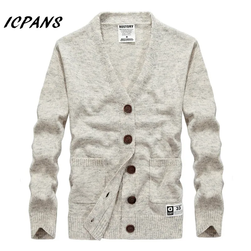 2018 Autumn New Brand Men Cardigan Sweater Loose Fit Acrylic Warm Male Sweatercoat White M-3XL
2018 Autumn New Brand Men Cardigan Sweater Loose Fit Acrylic Warm Male Sweatercoat White M-3XL