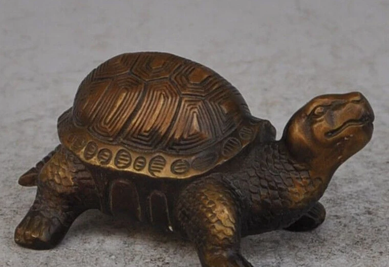 bi003347 China Fengshui Bronze longevity wealth Tortoise Turtles Sea turtle Animal Statue
bi003347 China Fengshui Bronze longevity wealth Tortoise Turtles Sea turtle Animal Statue