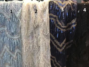 SYJ-1116136 best quality African Tulle French fabric Embroidered Net mesh lace fabric with sequins
SYJ-1116136 best quality African Tulle French fabric Embroidered Net mesh lace fabric with sequins