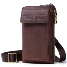 New 2019 men's shoulder bag multi-function retro crazy horse leather men's mobile phone bag leather shoulder diagonal bag
New 2019 men's shoulder bag multi-function retro crazy horse leather men's mobile phone bag leather shoulder diagonal bag