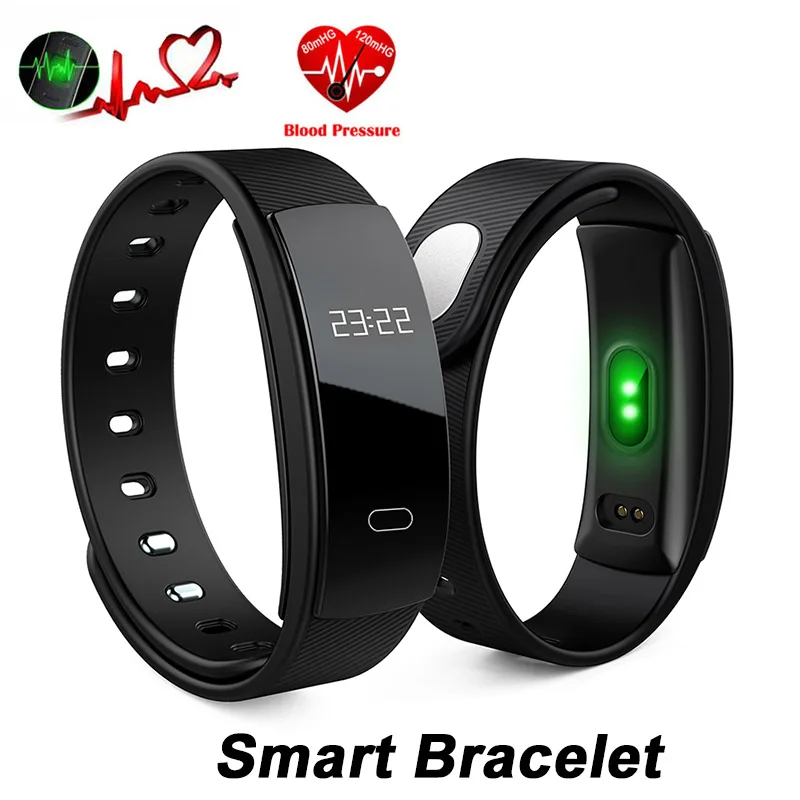 OLED Smart Bracelet Heart Rate Blood Pressure Monitor Fitness Tracker Sleep Alarm Smartband Pedometer For Android iphone phone
OLED Smart Bracelet Heart Rate Blood Pressure Monitor Fitness Tracker Sleep Alarm Smartband Pedometer For Android iphone phone