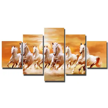 Artryst Canvas Poster Home Decor Wall Art 5 Piece Seven Run away Horses Painting For Living Room HD Print Animal Pictures WY280
Artryst Canvas Poster Home Decor Wall Art 5 Piece Seven Run away Horses Painting For Living Room HD Print Animal Pictures WY280