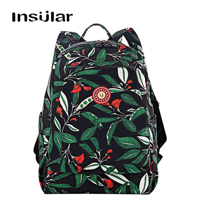 INSULAR Summer Travel Diaper Bag Backpack Maternity Nappy Mummy Bag Waterproof with Stroller Straps/Changing Pad/Wet Cloth Bag
INSULAR Summer Travel Diaper Bag Backpack Maternity Nappy Mummy Bag Waterproof with Stroller Straps/Changing Pad/Wet Cloth Bag
