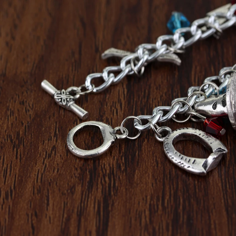 New Horcrux Wristlet Bracelets Crystal Stone Deathly Hallows Dark Mark Sorting Hat men and women Trinket wristlet New Horcrux Wristlet Bracelets Crystal Stone Deathly Hallows Dark Mark Sorting Hat men and women Trinket wristlet