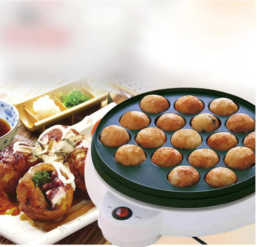 Professional Octopus Ball Maker Takoyaki Machine 650W 220V 18 holes Grill Mold Burning Plate DIY Cooking Tools
Professional Octopus Ball Maker Takoyaki Machine 650W 220V 18 holes Grill Mold Burning Plate DIY Cooking Tools
