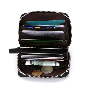 Unisex Card Holders Wallet Split Leather Male Business Cards Wallet High Capacity Female Credit Holders Purses
Unisex Card Holders Wallet Split Leather Male Business Cards Wallet High Capacity Female Credit Holders Purses