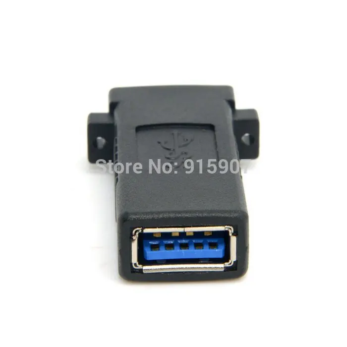 CY USB 3.0 Female to Female Extension Exteder Coupler Adapter with Panel Mount Holes
CY USB 3.0 Female to Female Extension Exteder Coupler Adapter with Panel Mount Holes