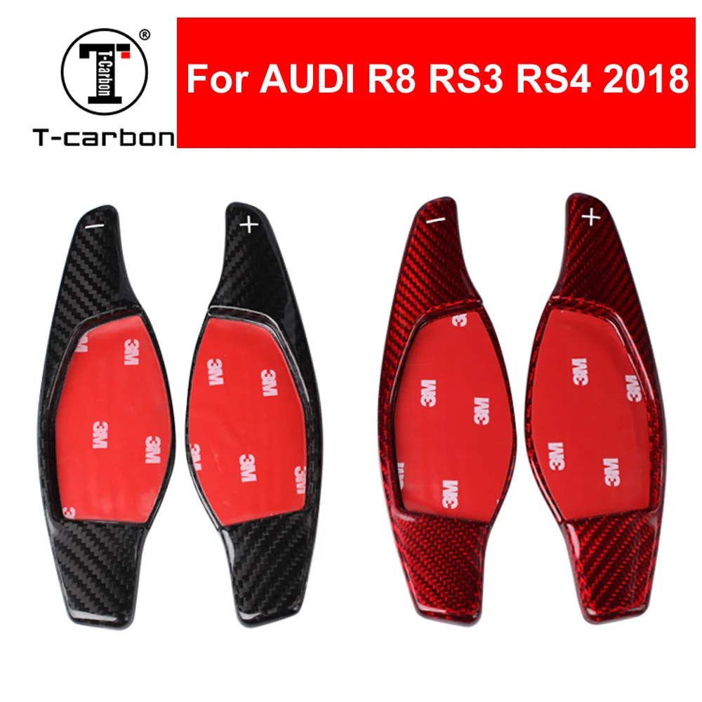 Car Styling Real Carbon Fiber Steering Wheel Shift Paddle Shifter Extension For AUDI Audi R8 2018 RS3 RS4 2018 Interior Inner
Car Styling Real Carbon Fiber Steering Wheel Shift Paddle Shifter Extension For AUDI Audi R8 2018 RS3 RS4 2018 Interior Inner